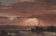 Frederic E.Church The Wreck oil